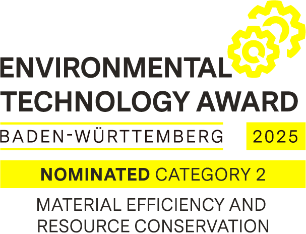 Environmental Technology Award Baden-Württemberg - Nominated